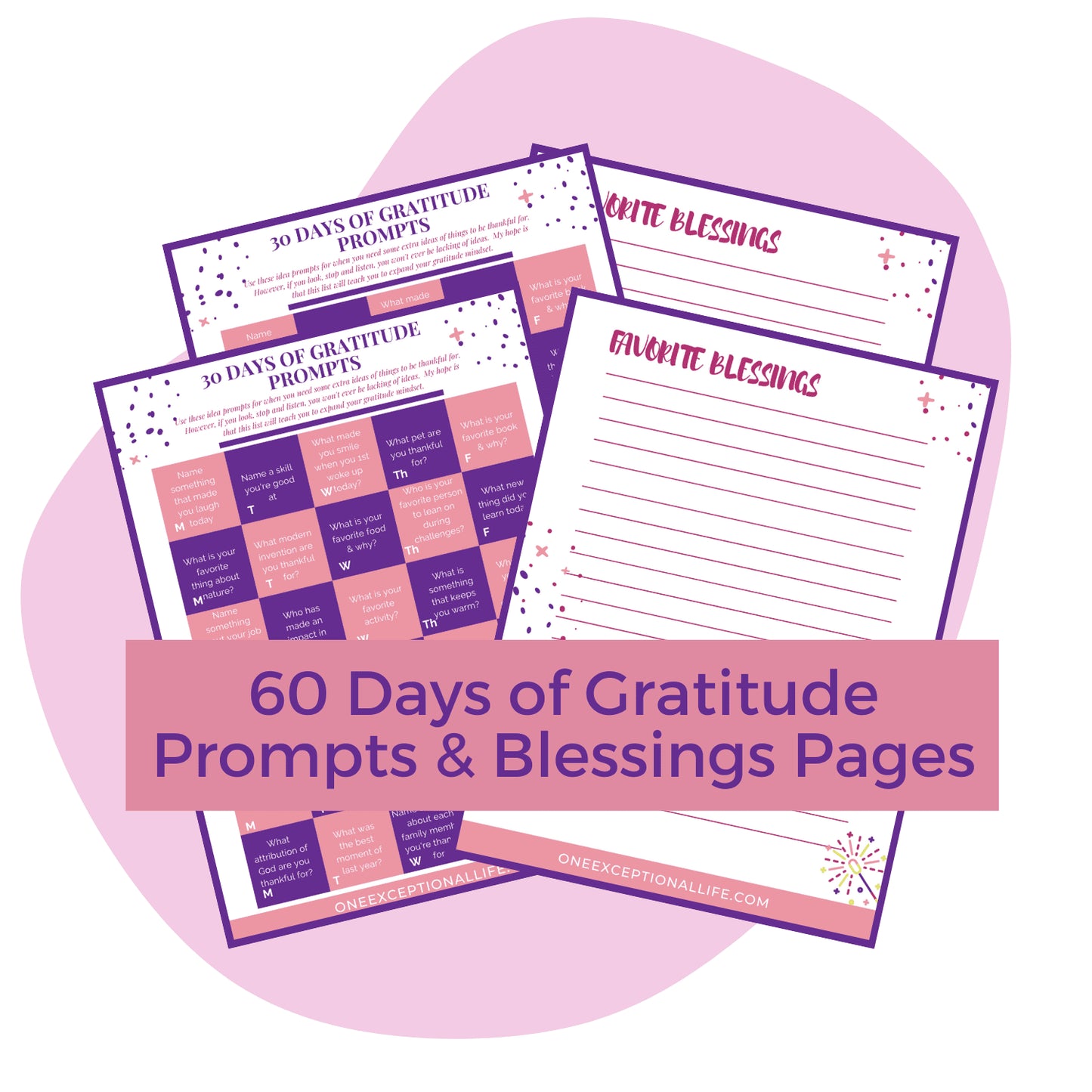 In Everything Give Thanks Blessings Jar Kit gratitude prompts, blessings