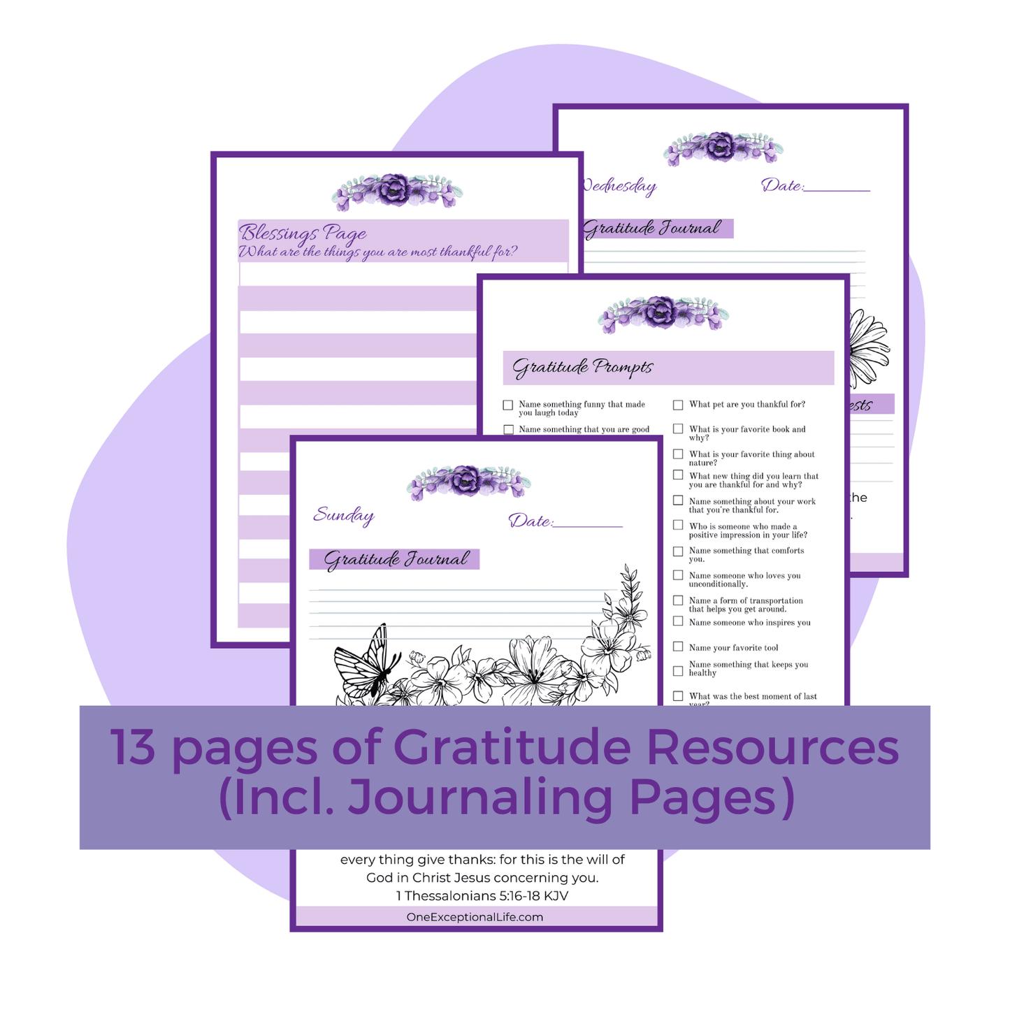 joyful living toolbox mockup with gratitude resources