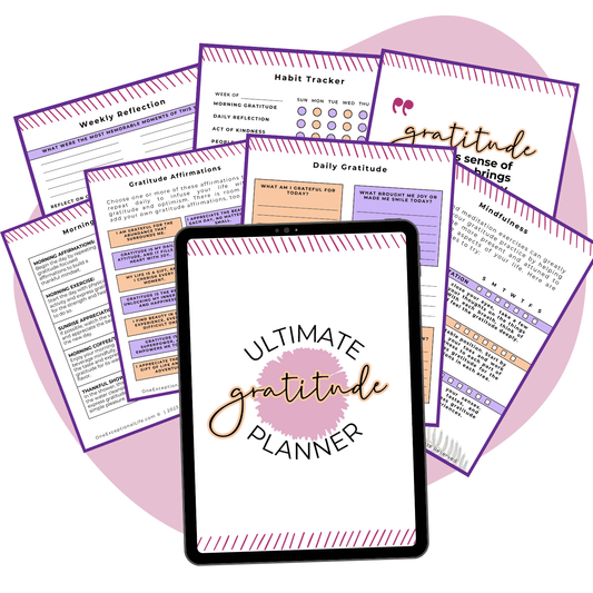 ultimate planner bundle mockup