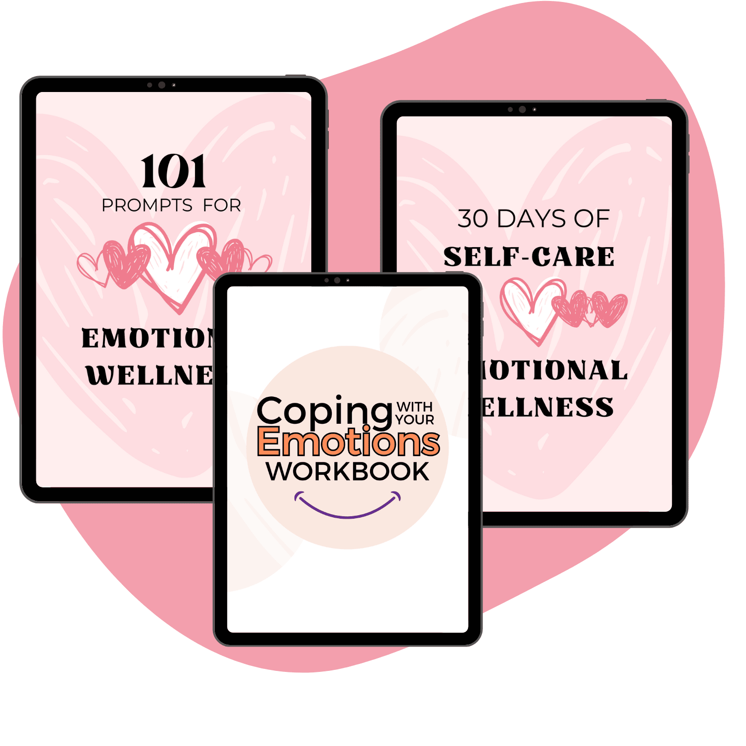 emotional wellness trio mockup